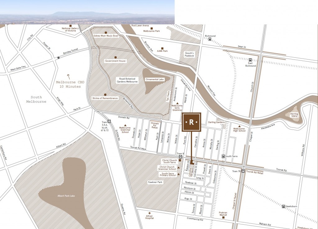 location map